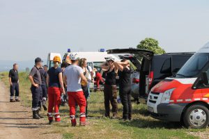 Angekommen auf dem Trainingsgelände in Tschechien - Trainingscamp Tschechien 2017