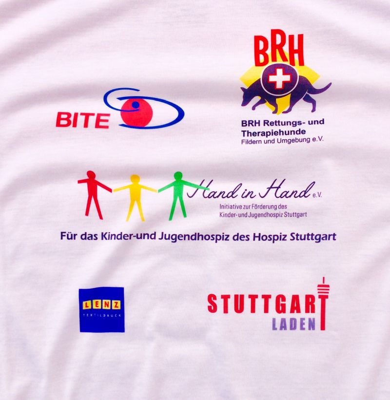 Laufshirt für den Spendenlauf für das Kinder- und Jugendhospiz Stuttgart