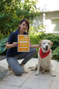 Besuchshundeteam Gretchen und Laika