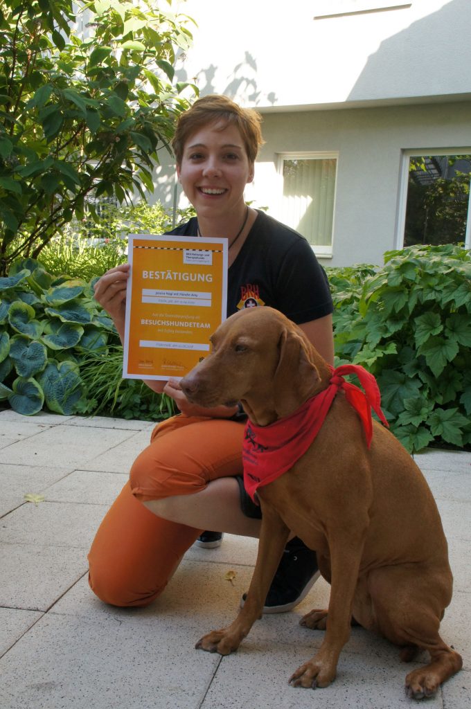 Besuchshundeteam Jessi und Amy