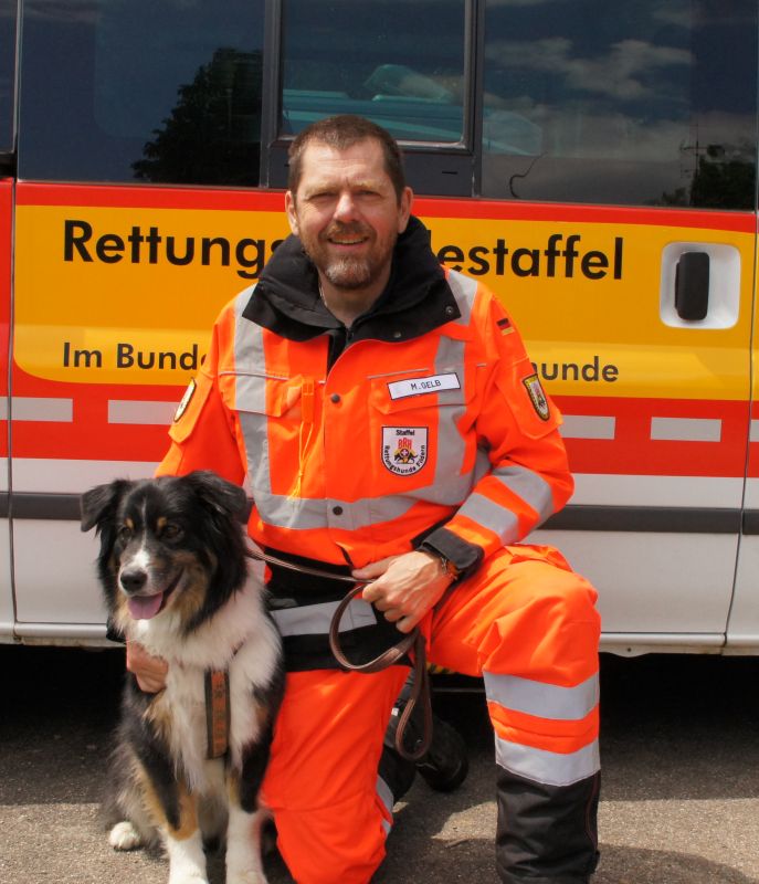 Rettungshundeteam Matthias und Dosh