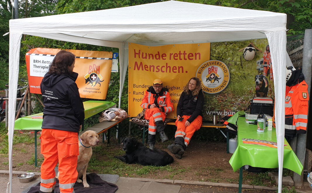 Unser Infostand - Tierheimfest Esslingen 2019