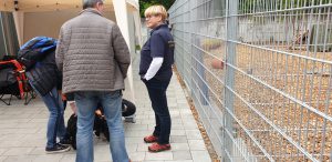 Infogespräche an unserem Stand - Tierheimfest Böblingen 19.05.2019