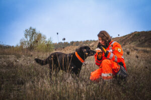 Training im Steinbruch: Tatjana und Mephisto