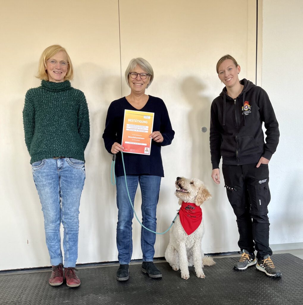 Besuchshundeteam Alexandra mit Yuma