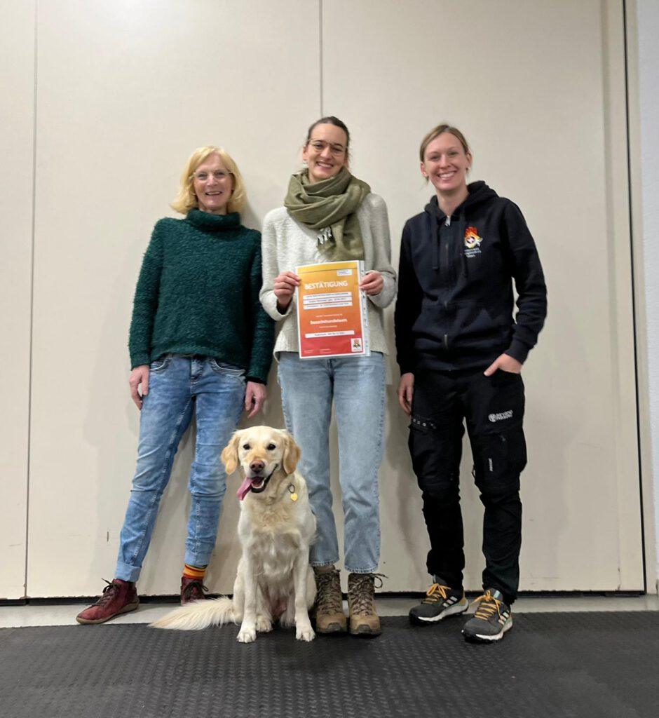 Besuchshundeteam Camilla mit Marla