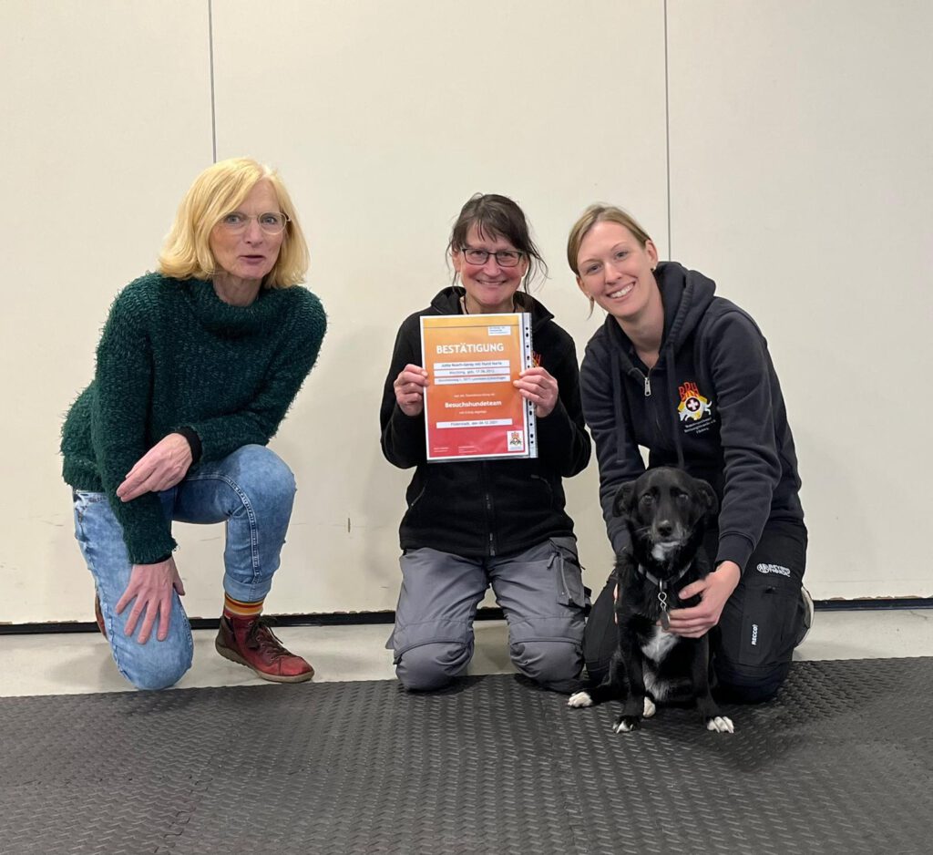 Besuchshundeteam Jutta mit Marla