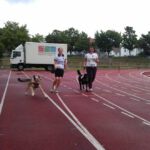 Basti, Theresa, Mephisto, Tatjana Spendenlauf 2018 - Basti, Theresa, Mephisto, Tatjana