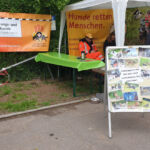 Unser Infostand - Tierheimfest Esslingen 2019