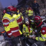 08022023 Rettungseinsatz in Krikihan in der Provinz Hatay. +++ ISAR-Einsatz in der Türkei nach dem schweren Erdbeben vom 6. Februar 2023 (Magnitude 7.8). Foto: Paul-Philipp Braun